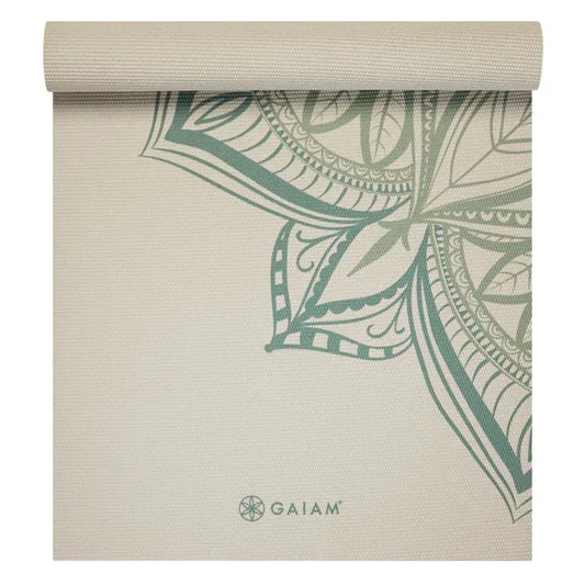 Gaiam Vintage Green Point Jógaszőnyeg – 5 mm - Ayuna Ritual