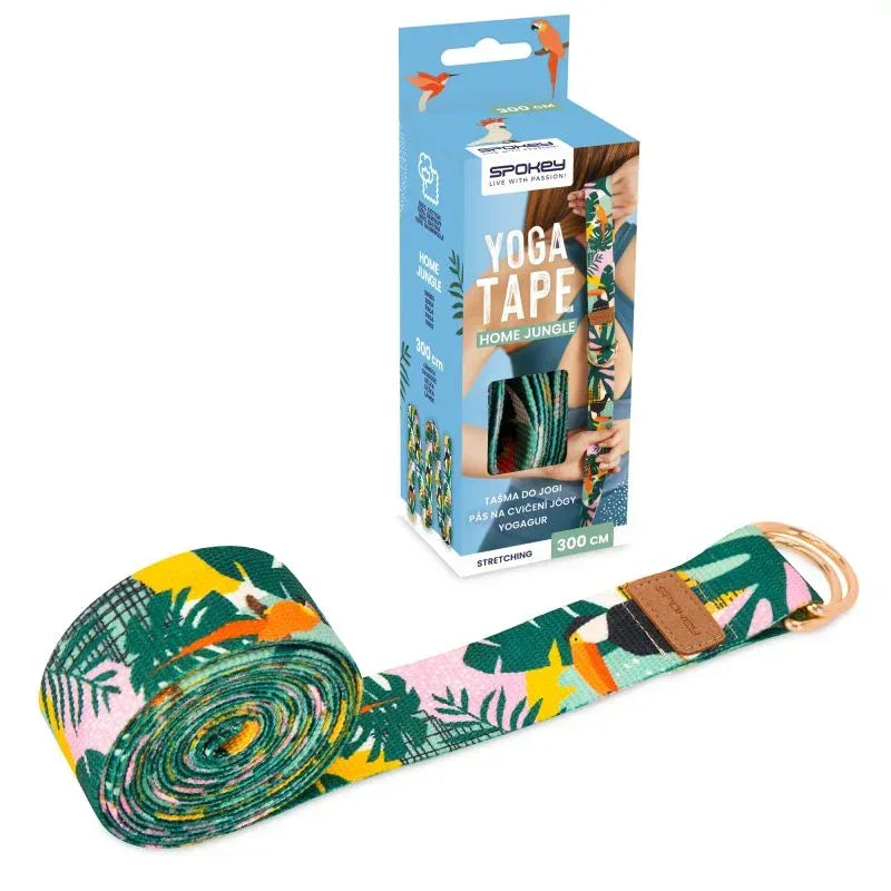 Spokey HOME JUNGLE jógaheveder – Nyújtás stílusosan - Ayuna Ritual