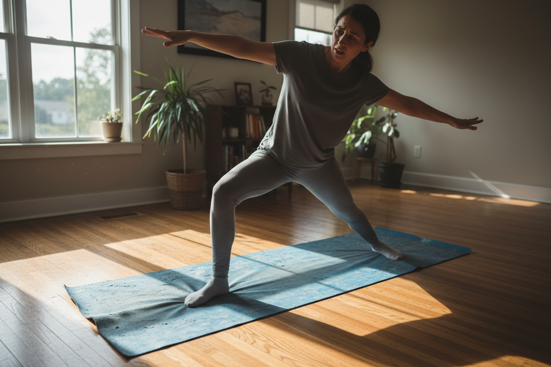 Miért csúszik a jógaszőnyeg? A leggyakoribb okok