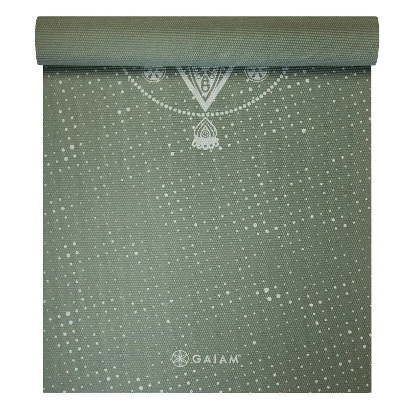 Gaiam Celestial Green Jógaszőnyeg – 5 mm - Ayuna Ritual