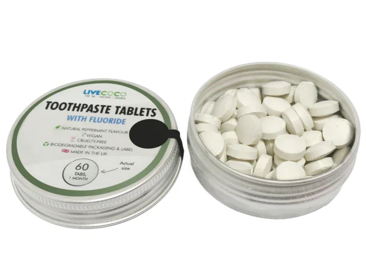 Zero Waste Fogtabletta – friss mentolos, fluoridos vagy fluoridmentes változat - Ayuna Ritual