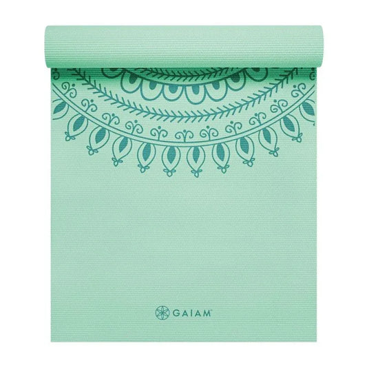 GAIAM Marrakesh jógamatrac (világoszöld / menta) – 6 mm - Ayuna Ritual