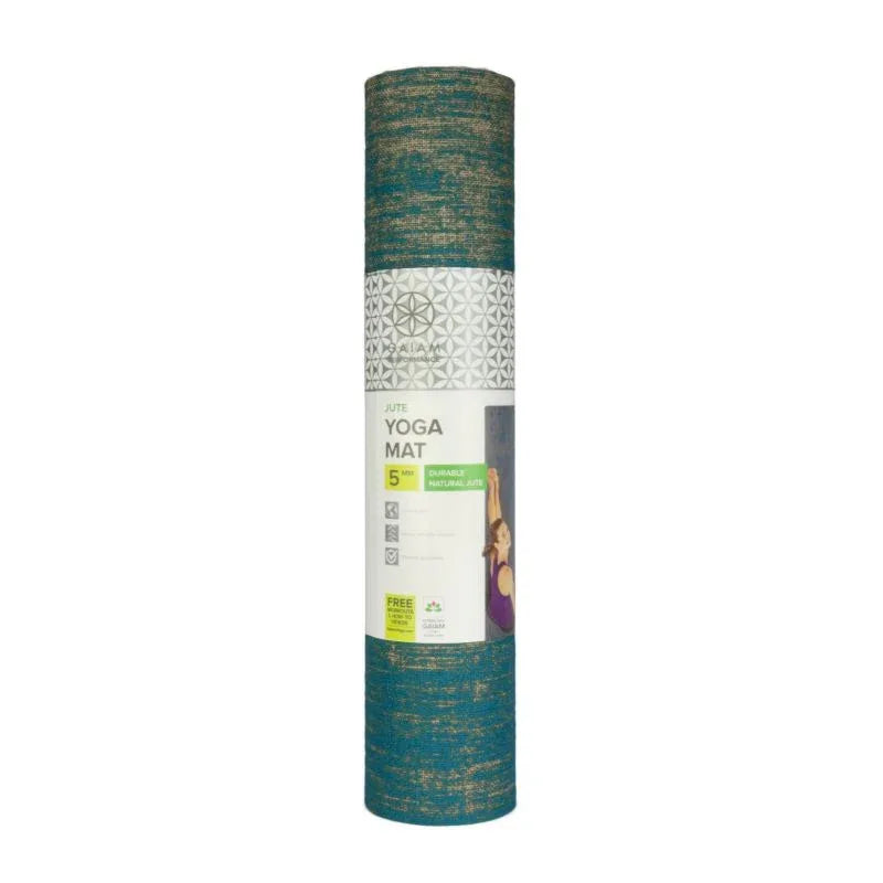 GAIAM Jute 5 mm jógamatrac – Természetes rosttal szőtt elegancia - Ayuna Ritual