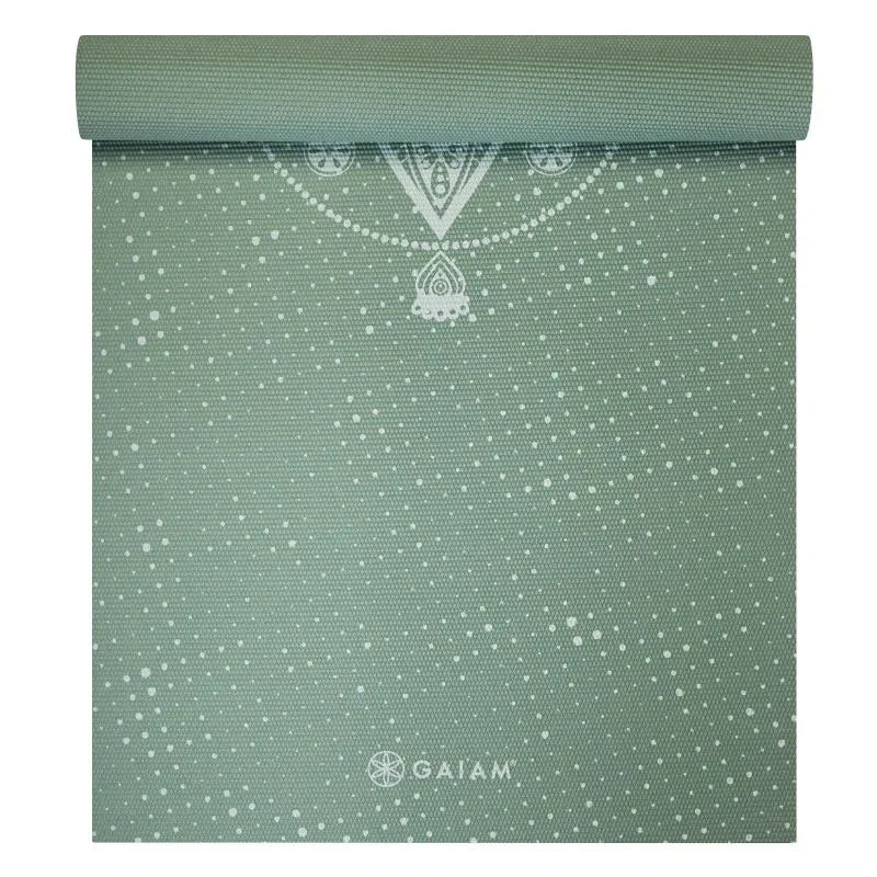 Gaiam Celestial Green Jógaszőnyeg – 5 mm - Ayuna Ritual