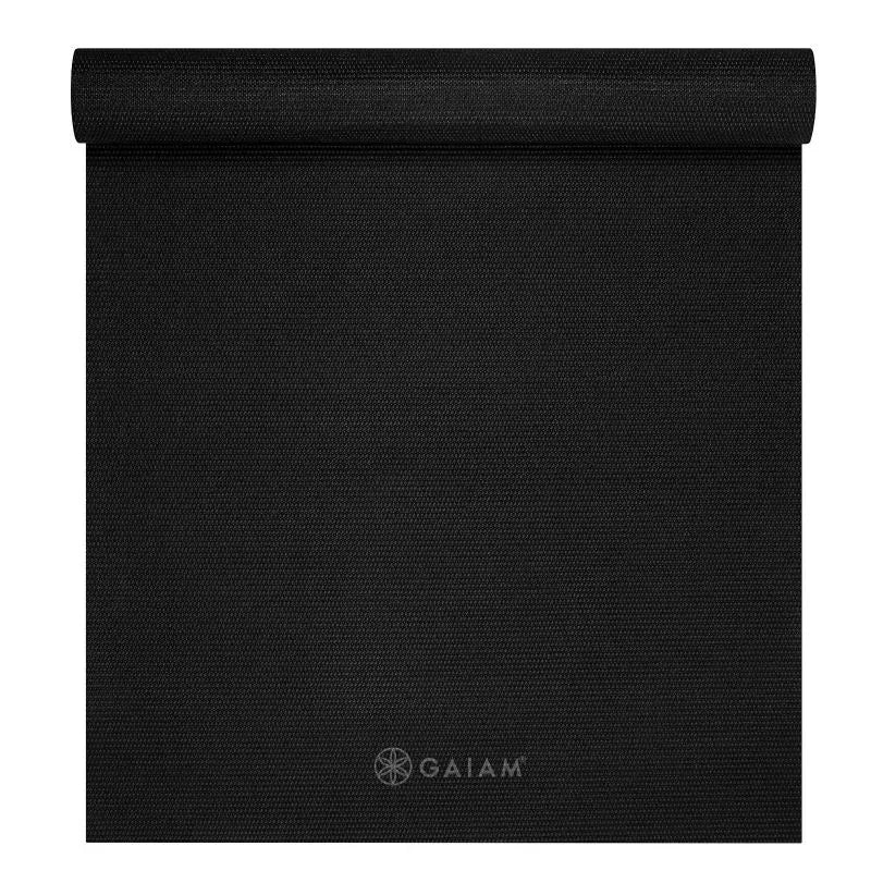 Gaiam Black kétoldalas jógaszőnyeg – 6 mm - Ayuna Ritual