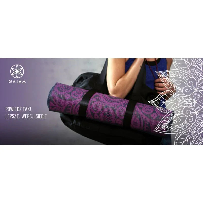 Gaiam prémium jógaszőnyeg tartó táska – Granite Storm - Ayuna Ritual