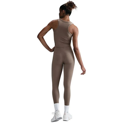 Nike Dri-FIT One Fitted Crop női sportfelső – bézs - Ayuna Ritual