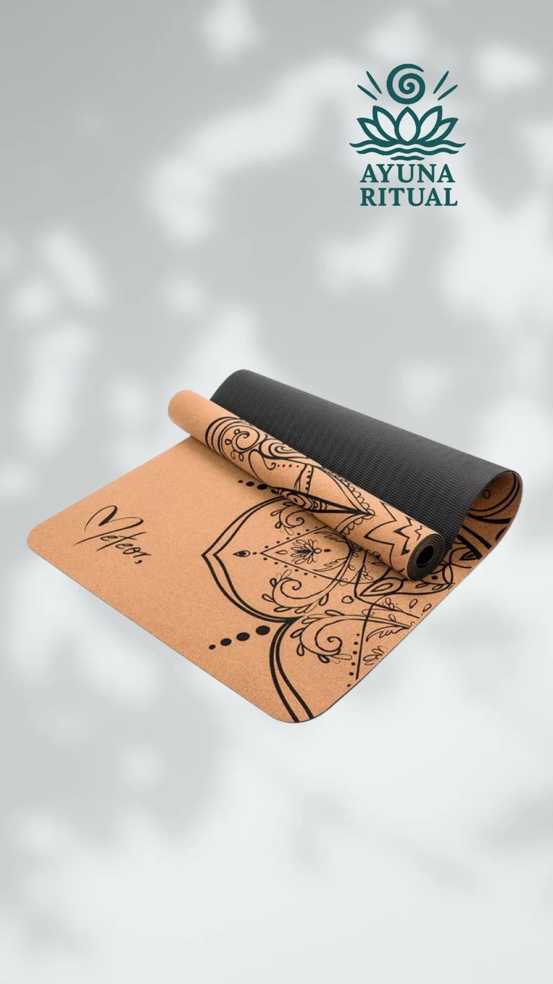 Mandala Mateor parafa jógaszőnyeg – stabil alap, tudatos gyakorlás - Ayuna Ritual