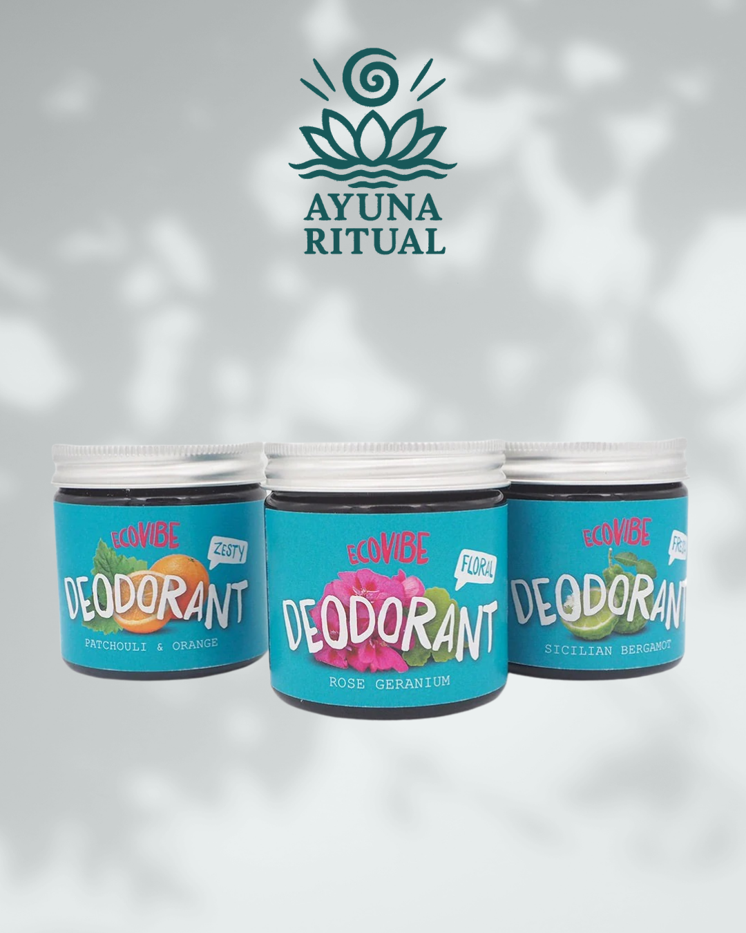 természetes dezodor keményítő illat izzadásgátló rózsa pacsuli narancs geránium bergamott zero waste bio organikus