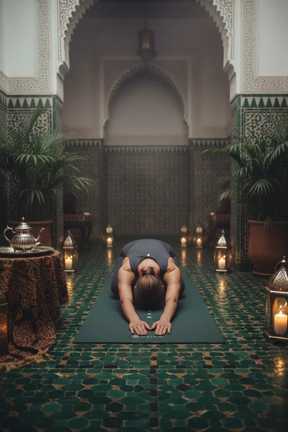 GAIAM Marrakesh jógaszőnyeg (sötétzöld) – A belső csend tere - Ayuna Ritual